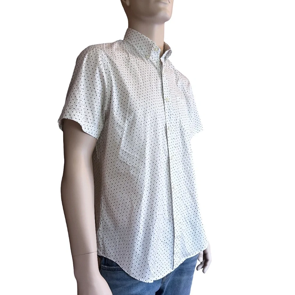 J. Crew Shirt Secret Wash Shirting Button Down Collar Sustainable 100% Cotton - Picture 2 of 14